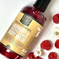 Raspberry and Sweet Pea Flowers Body Wash