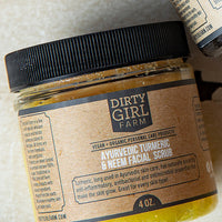 Ayurvedic Turmeric and Neem Facial Scrub