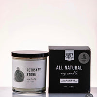 Petoskey Stone Candle Boxed