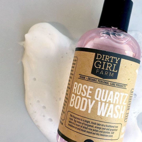 Rose Quartz Body Wash – Dirty Girl Farm