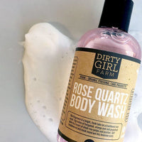 Dirty Girl Farm Rose Quartz Body Wash