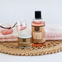 Flamingo Feathers Body Wash