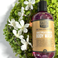 Sweetpea Flowers Body Wash