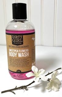 Sweetpea Flowers Body Wash