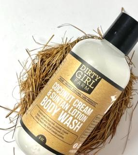 Coconut Cream and Suntan Lotion Body Wash