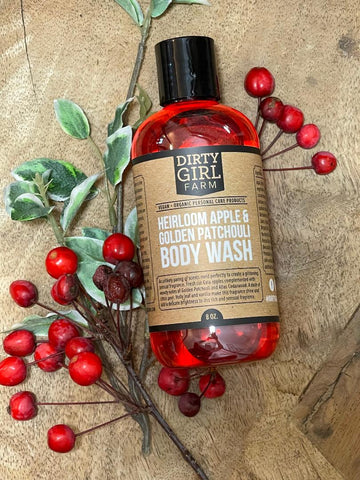 HEIRLOOM APPLE AND GOLDEN PATCHOULI BODY WASH