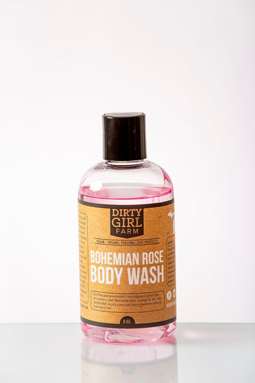 Dirty Girl Farm Bohemian Rose Body Wash