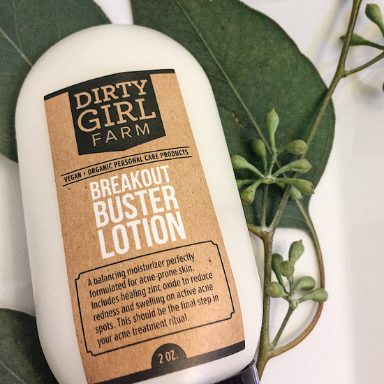 Breakout Buster Lotion – Dirty Girl Farm