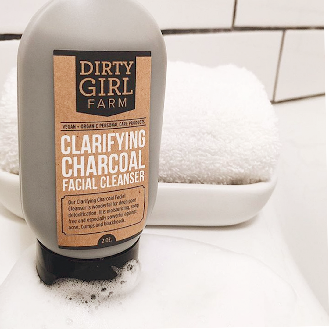 Dirty Girl Farm Clarifying Charcoal Facial Cleanser