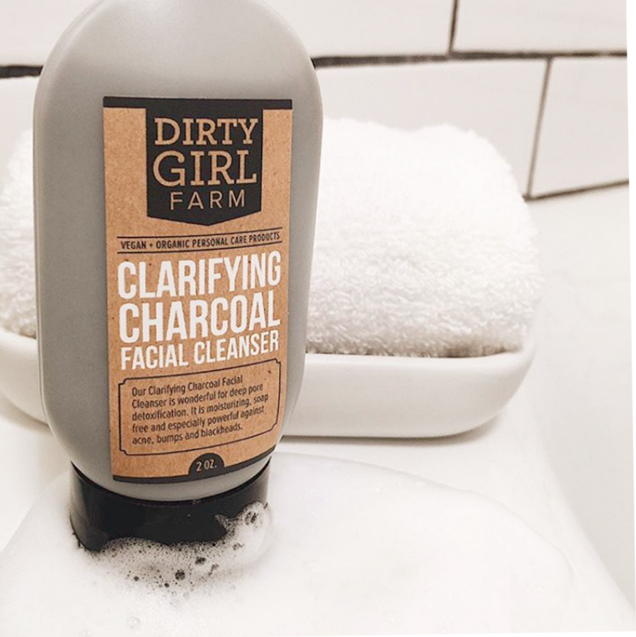 Dirty Girl Farm Clarifying Charcoal Facial Cleanser