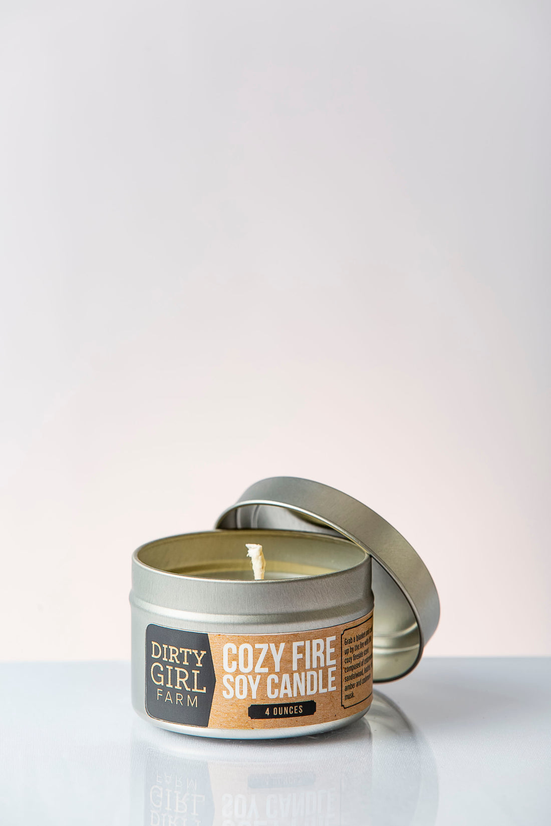 Dirty Girl Farm Cozy Fire Soy Candle