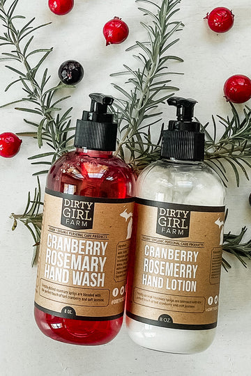 Cranberry Rosemary Hand Wash and Lotion