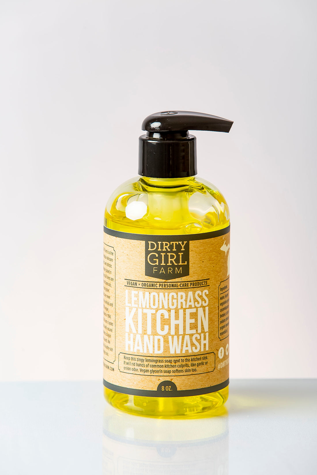 Dirty Girl Farm Lemongrass Kitchen Hand Wash