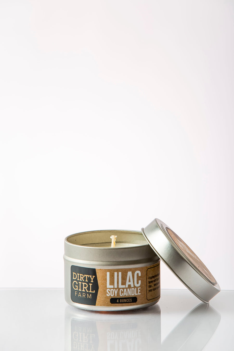 Dirty Girl Farm Lilac Soy Candle