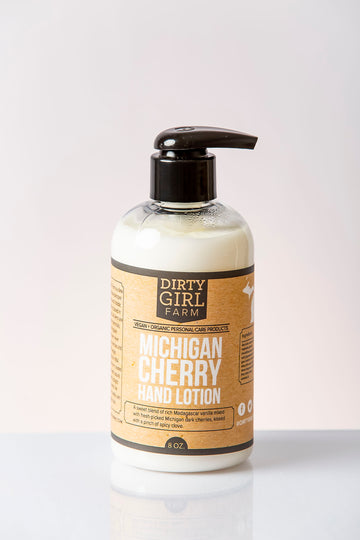 Dirty Girl Farm Michigan Cherry Lotion