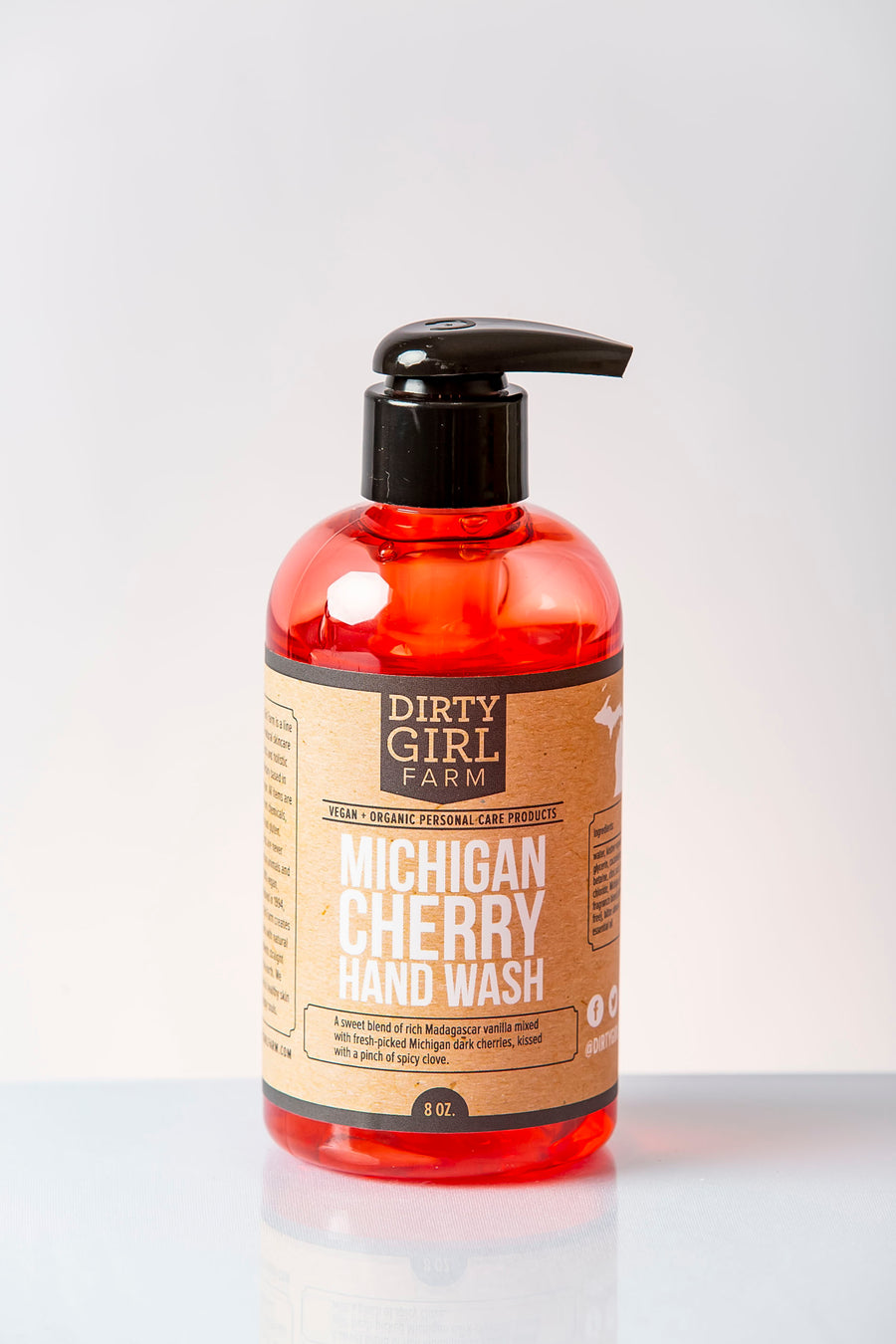 Dirty Girl Farm Michigan Cherry Hand Wash