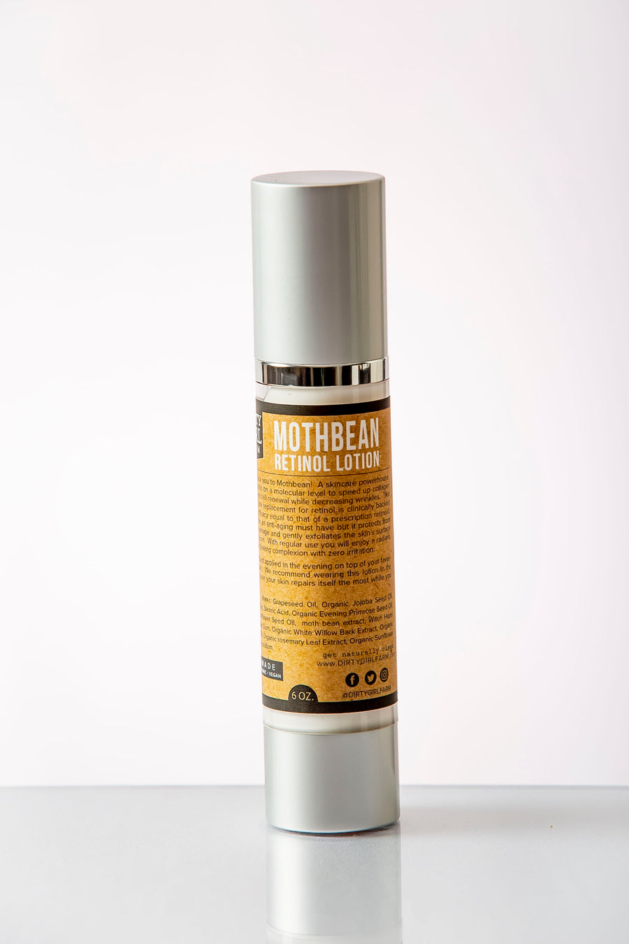 Dirty Girl Farm Moth Bean Retinol Lotion