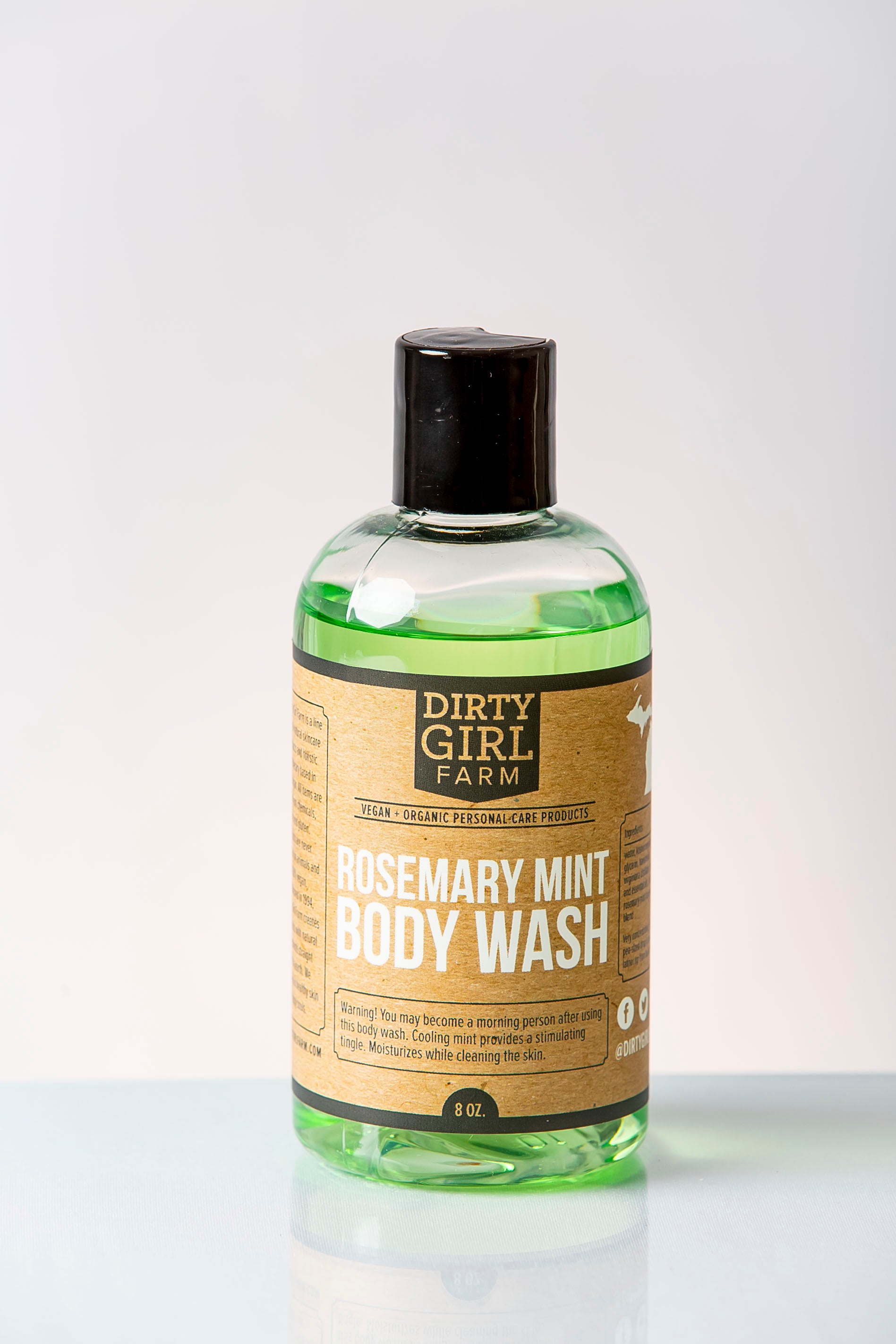 Rosemary Mint Body Wash Dirty Girl Farm