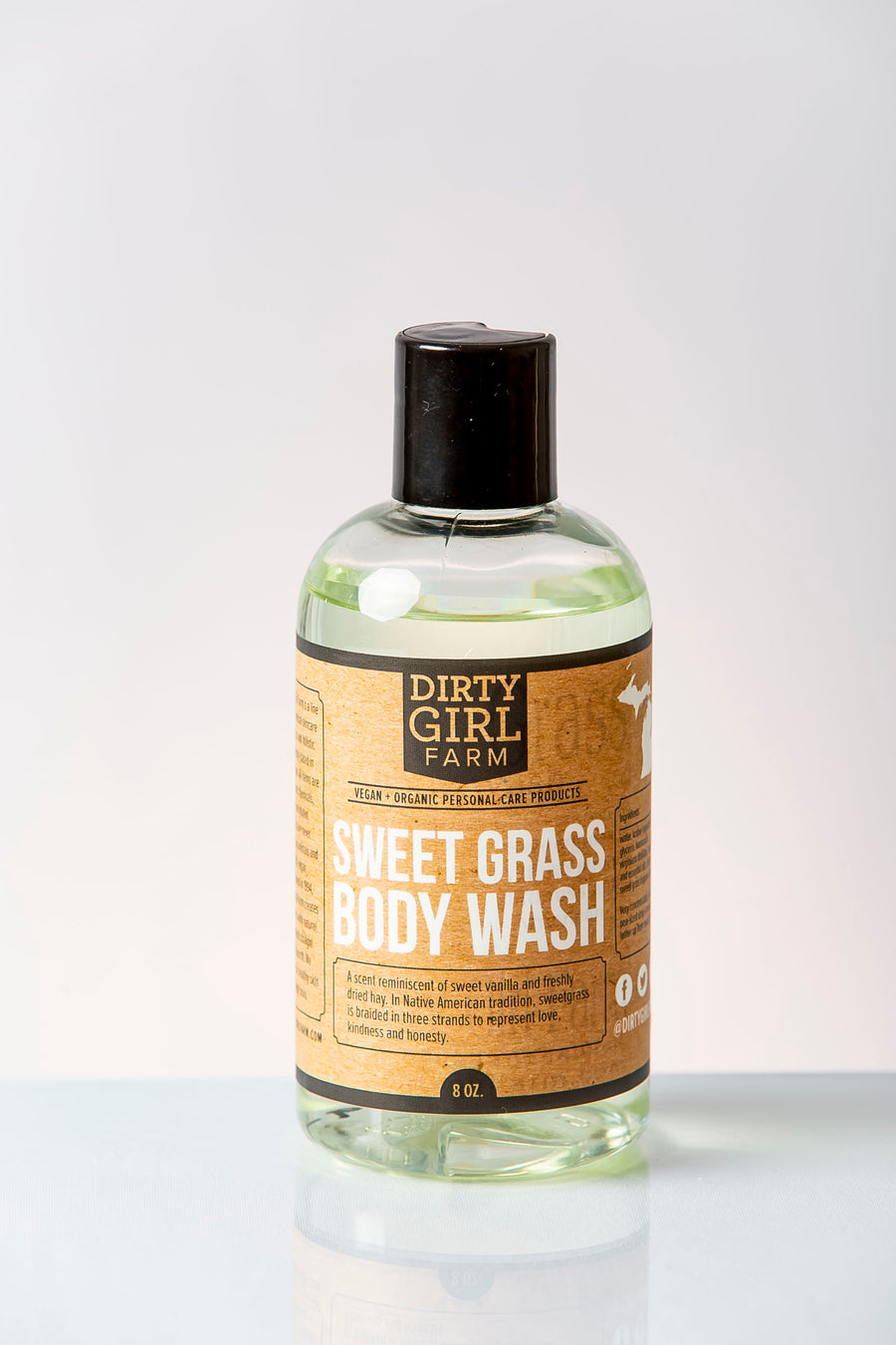 Dirty Girl Farm Sweet Grass Body Wash