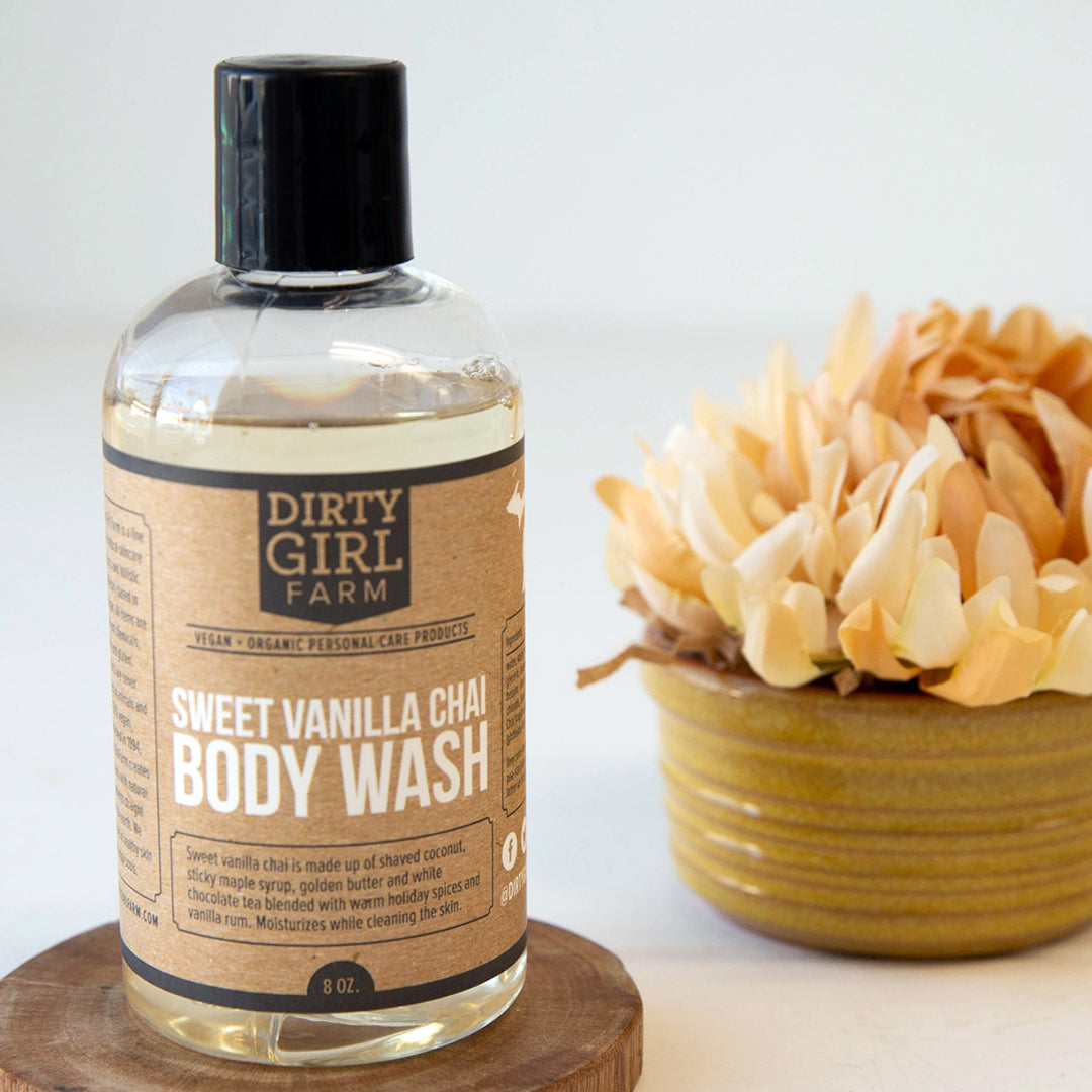 Dirty Girl Farm Sweet Vanilla Chai Body Wash