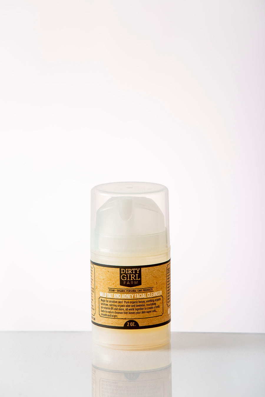 Dirty Girl Farm Wild Oat and Honey Facial Cleanser