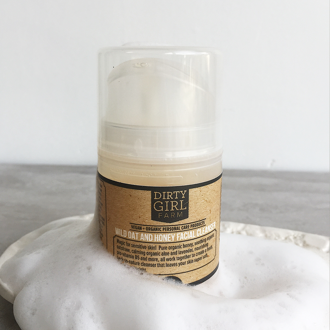 Dirty Girl Farm Wild Oat and Honey Facial Cleanser