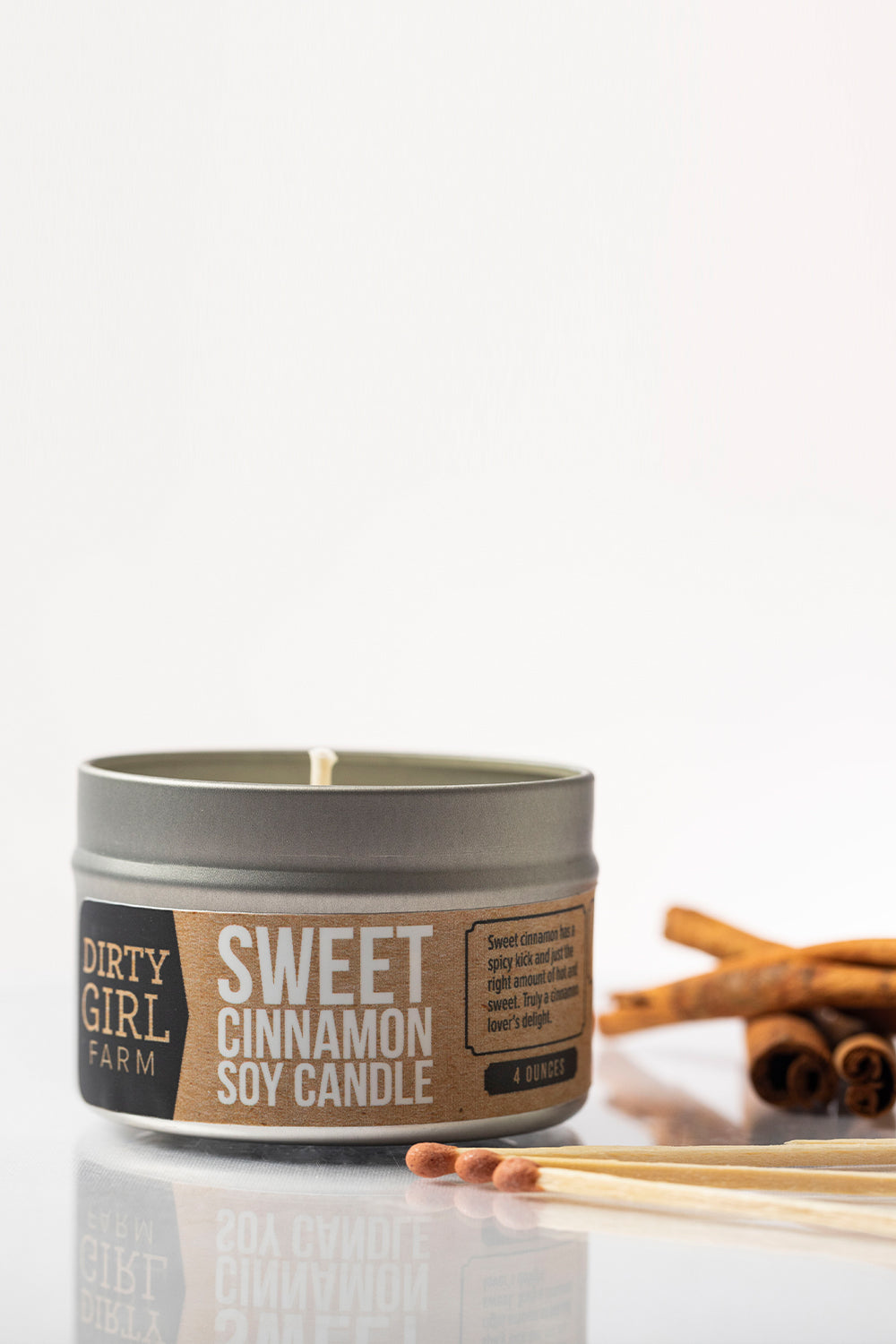 Sweet Cinnamon Soy Candle