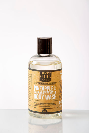 Dirty Girl Farm Pineapple and Papaya Enzymatic Body Wash