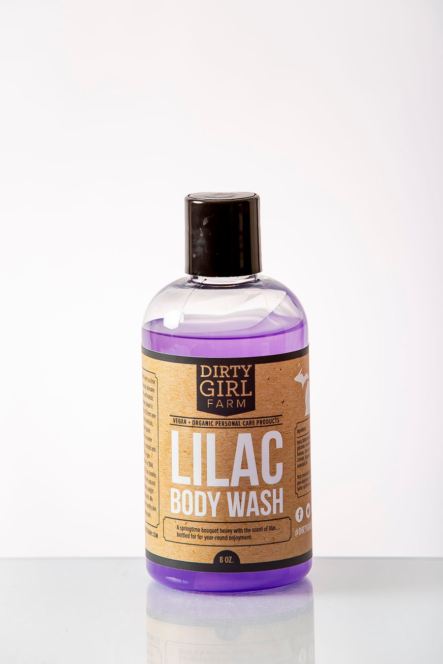 Dirty Girl Farm Lilac Body Wash