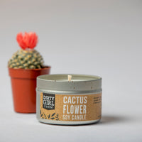 Cactus Flower Soy Candle