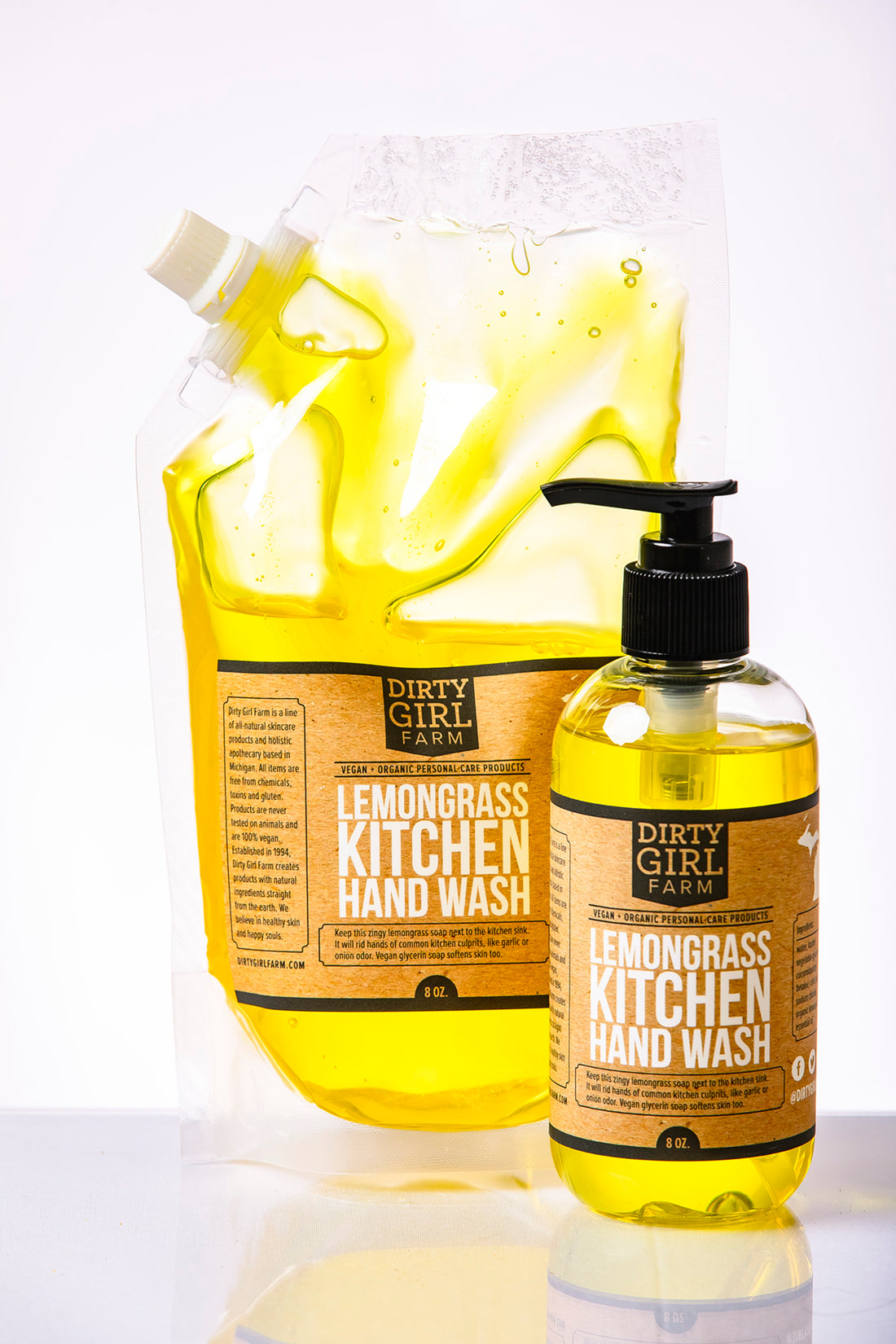 Refill Pouch Lemongrass Kitchen Hand Wash