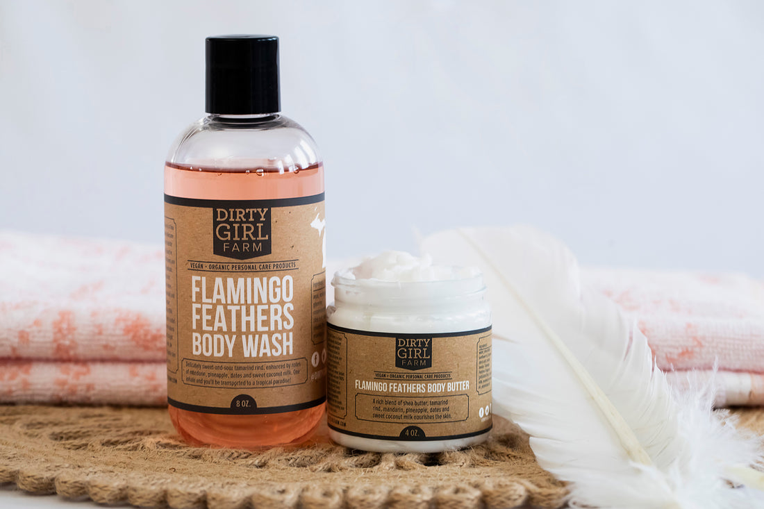 Flamingo Feathers Body Butter