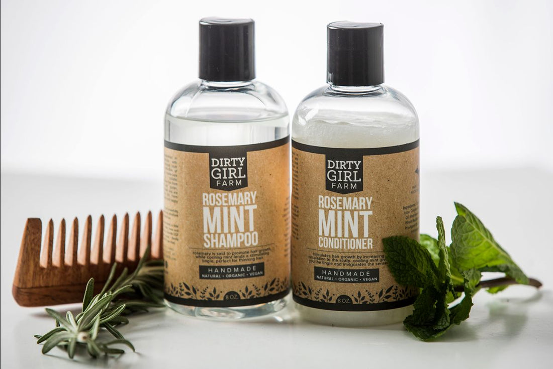 Rosemary Mint Shampoo – Dirty Girl Farm