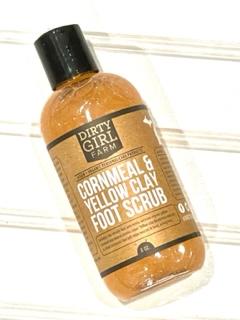 Cornmeal & Yellow Clay Foot Scrub