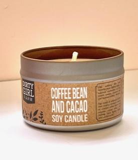 Coffee Bean and Cacao Candle