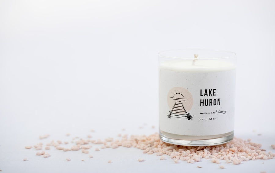 Lake Huron Candle Boxed